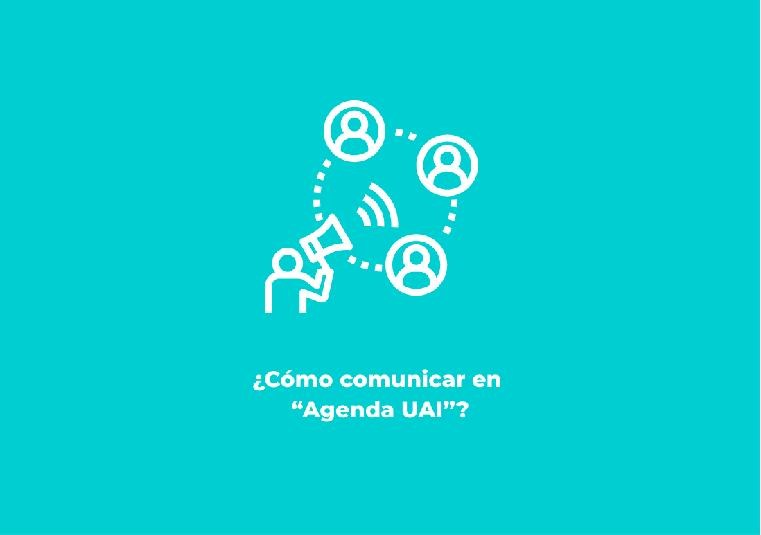 Guía para comunicar en Agenda UAI (PDF)