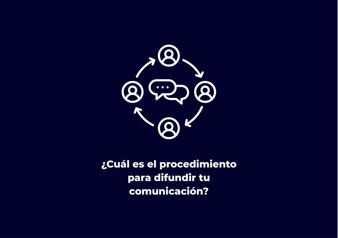 Procedimiento para difundir una comunicación en UAI (PDF)